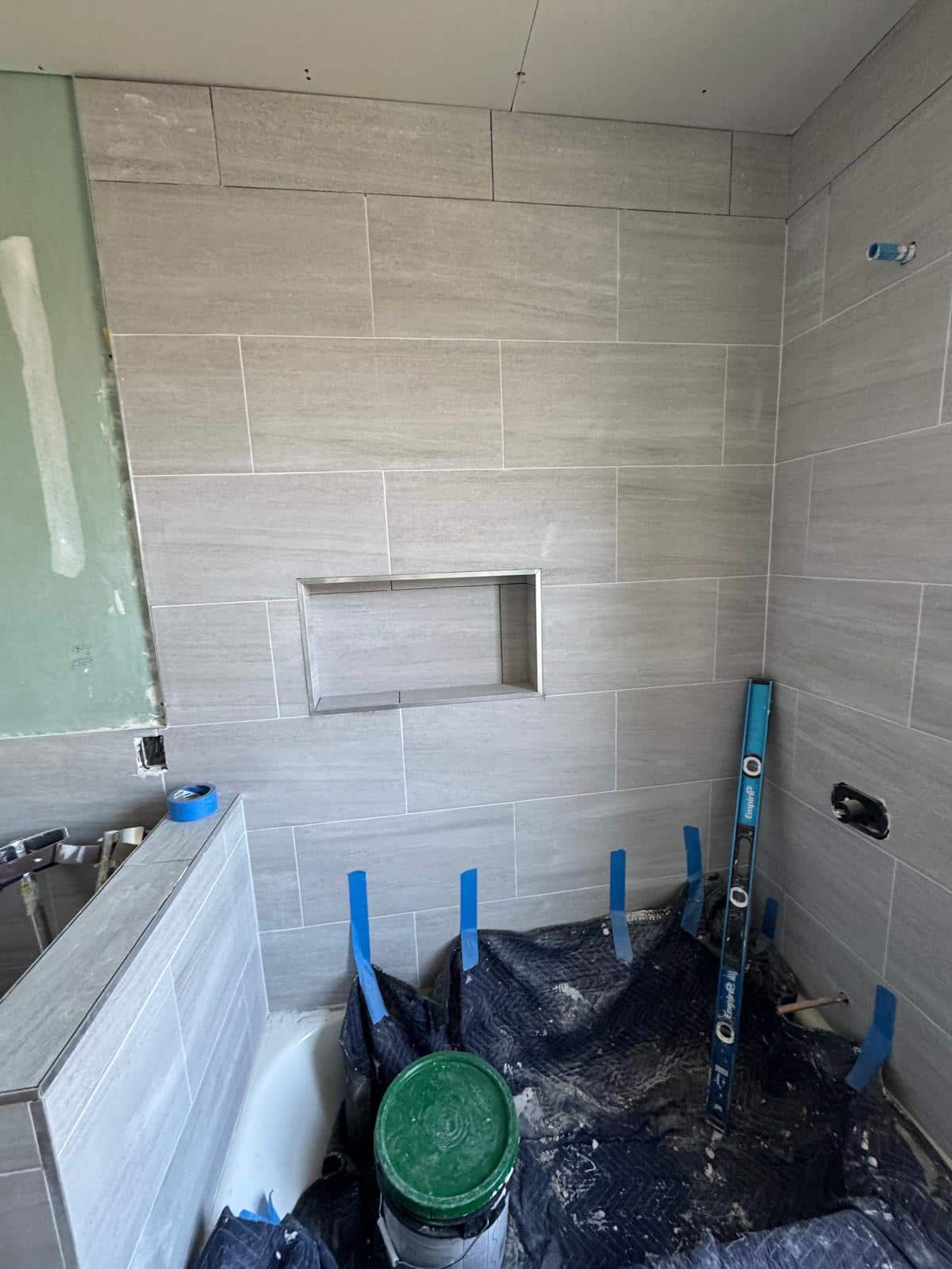 Bathroom shower remodel project photo 5 completed by LOKEIL Renovation in the New York City area.