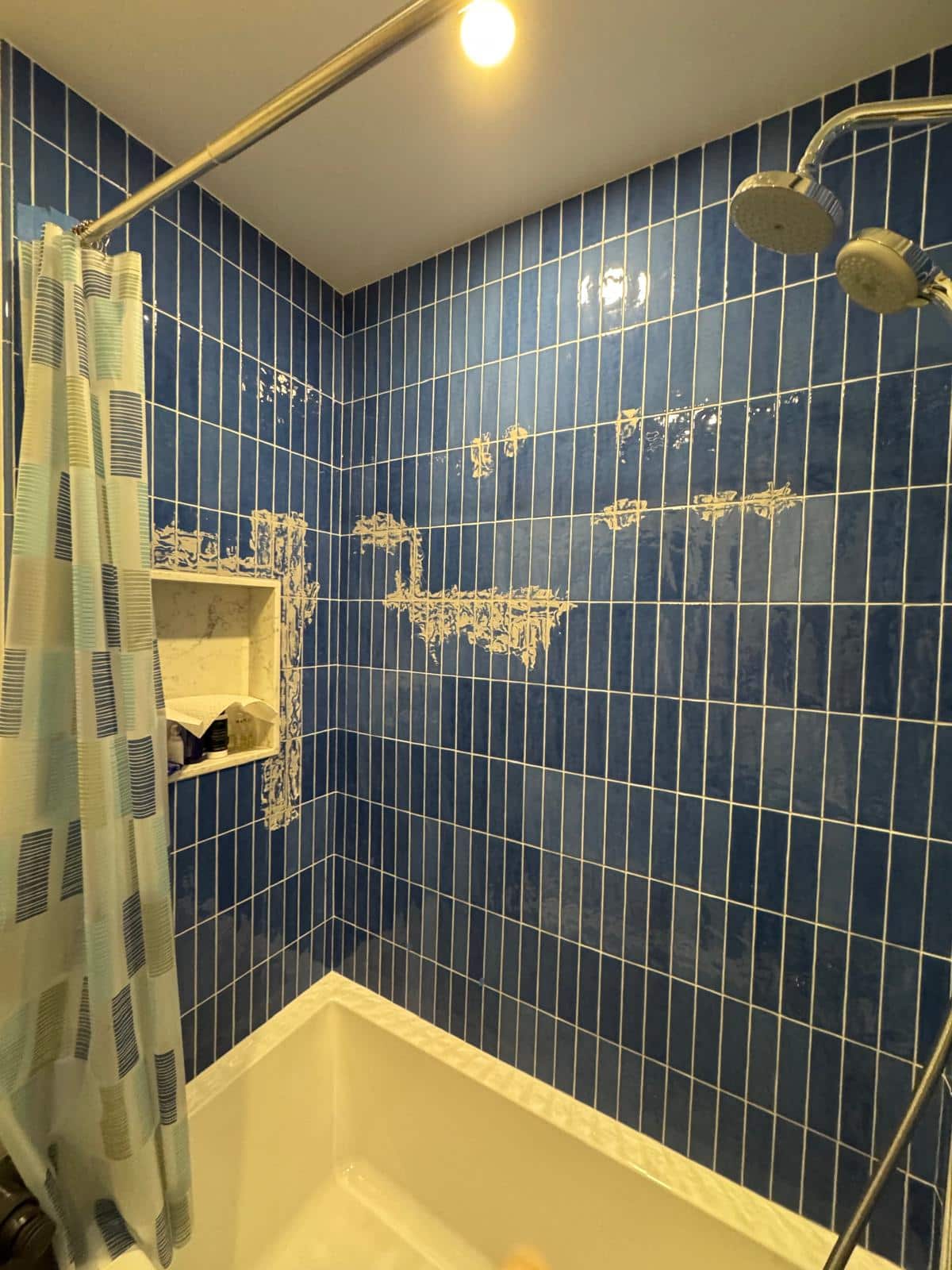 Bathroom tile detail project photo 1 completed by LOKEIL Renovation in the New York City area.