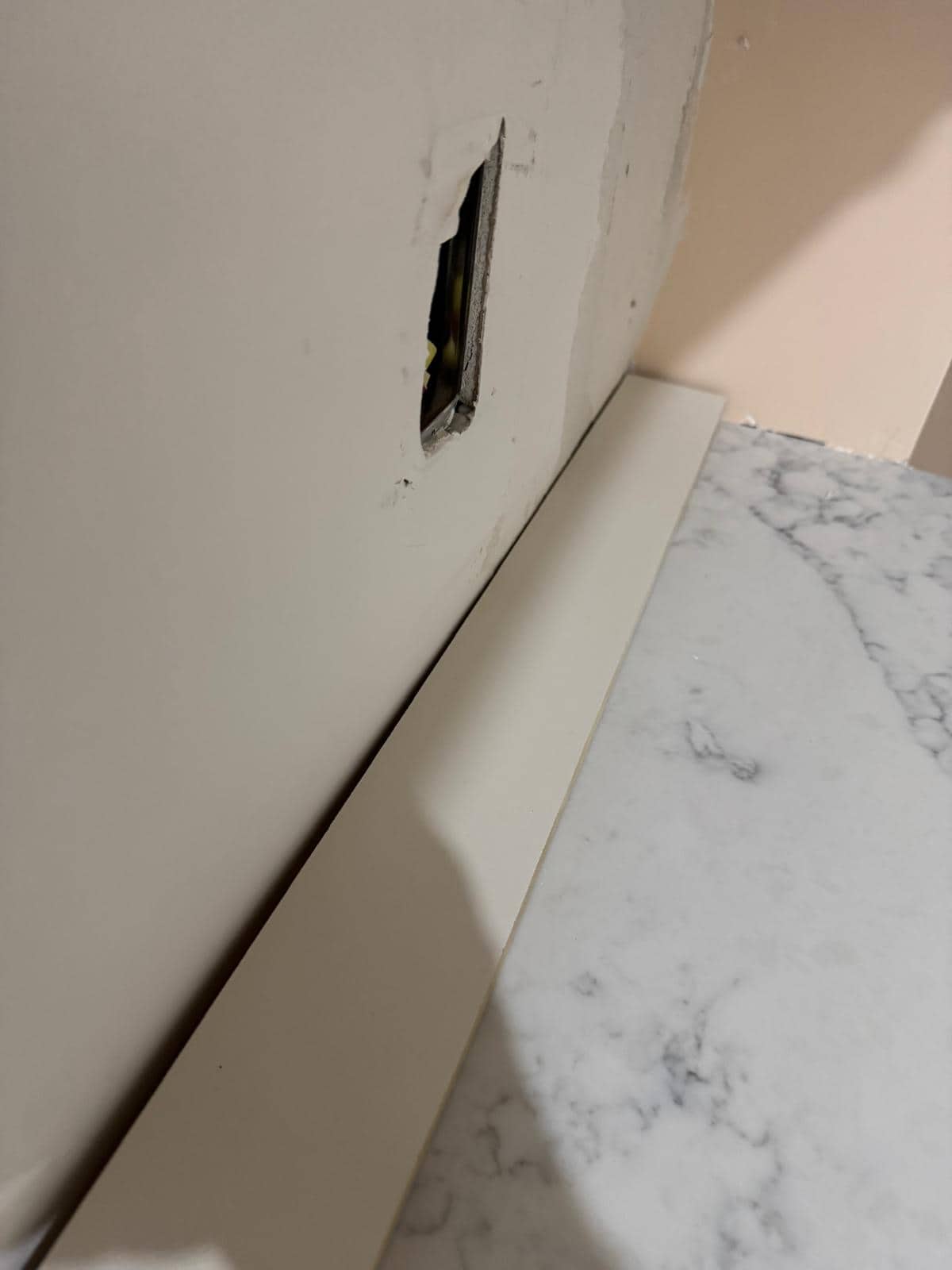 Kitchen cabinet installation and finish work by LOKEIL Renovation.